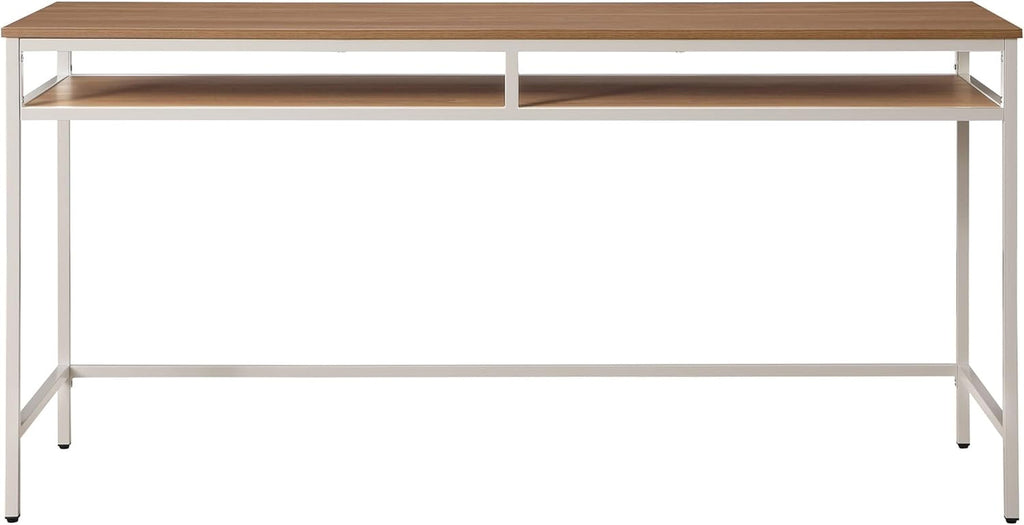 60 Inch Industrial Grade Woodgrain Office Desk Oak Top