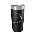 Lake Wallula Map Tumbler Travel Mug Insulated Laser Engraved Coffee Cup Washington 20 oz