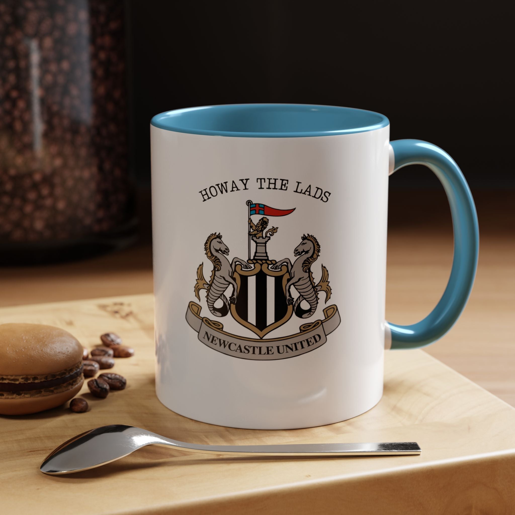 Newcastle United Coffee Mug - Official Magpies Crest Cup | Tea & Hot Drink Gift