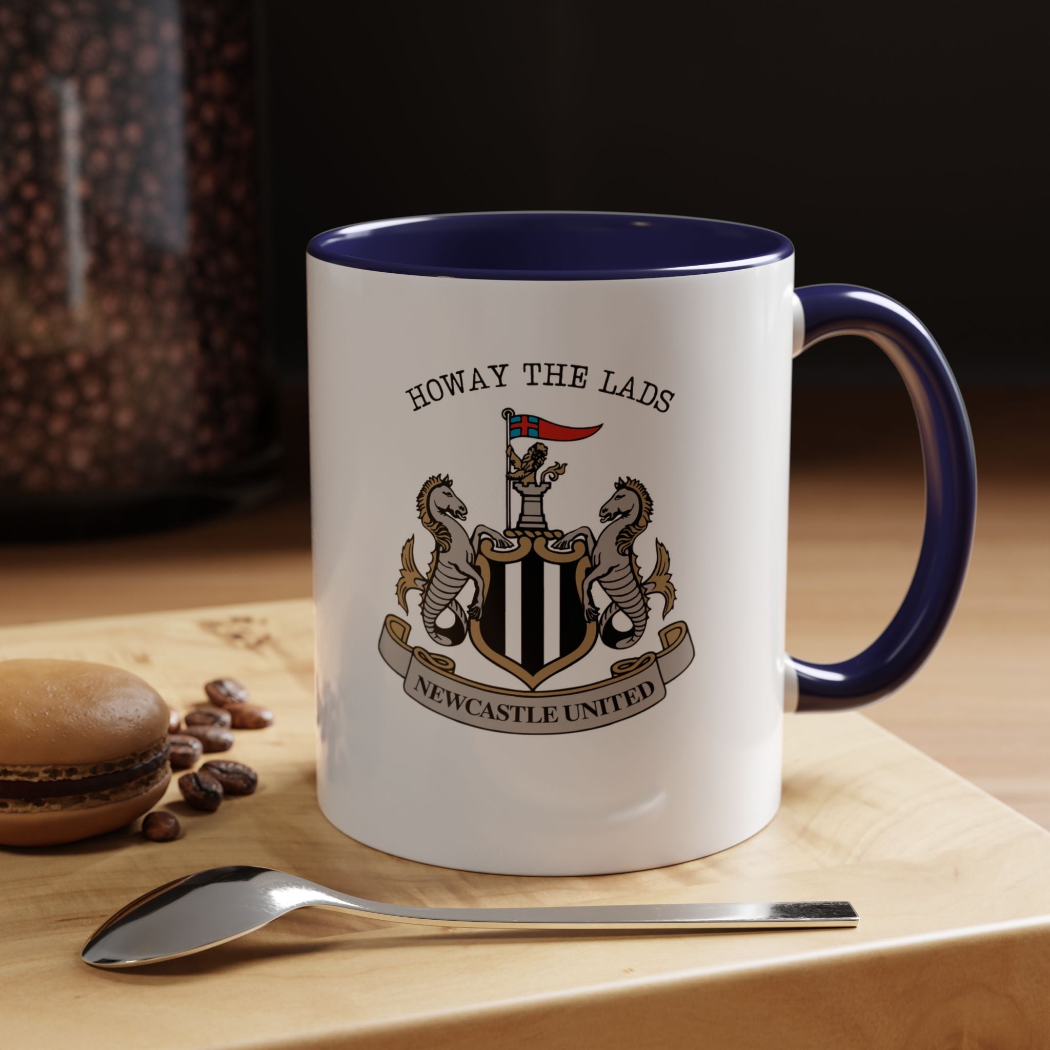 Newcastle United Coffee Mug - Official Magpies Crest Cup | Tea & Hot Drink Gift