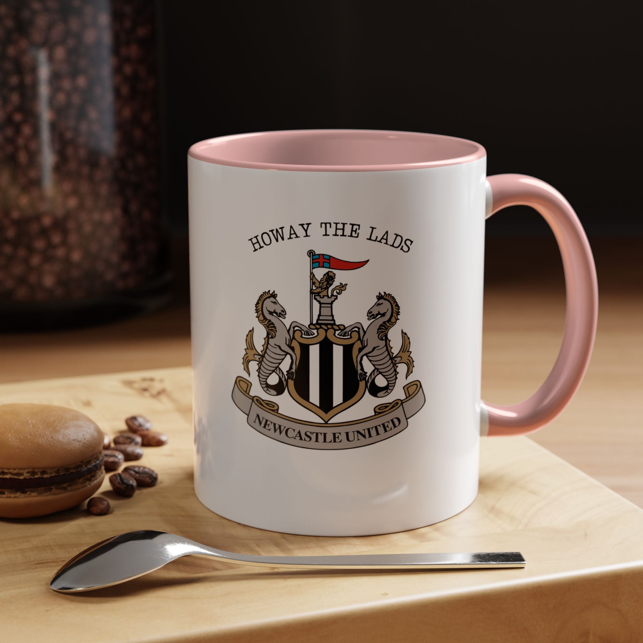 Newcastle United Coffee Mug - Official Magpies Crest Cup | Tea & Hot Drink Gift