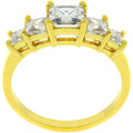 5-Stone Anniversary Ring in Goldtone
