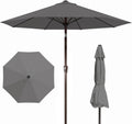 9 Foot Auto Tilt Weather Resistant Outdoor Umbrella