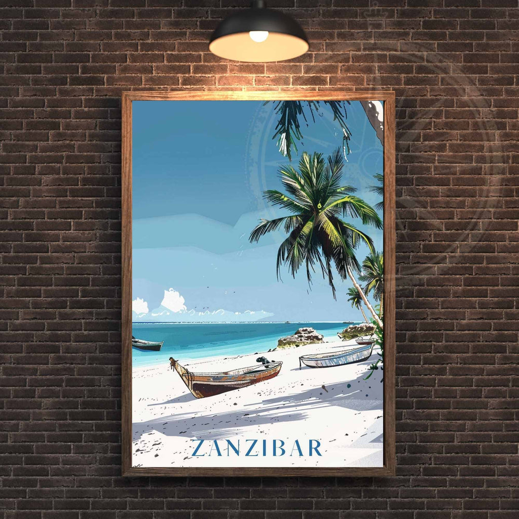 Impression Zanzibar - impression de voyage Zanzibar, Tanzanie - impression  plage