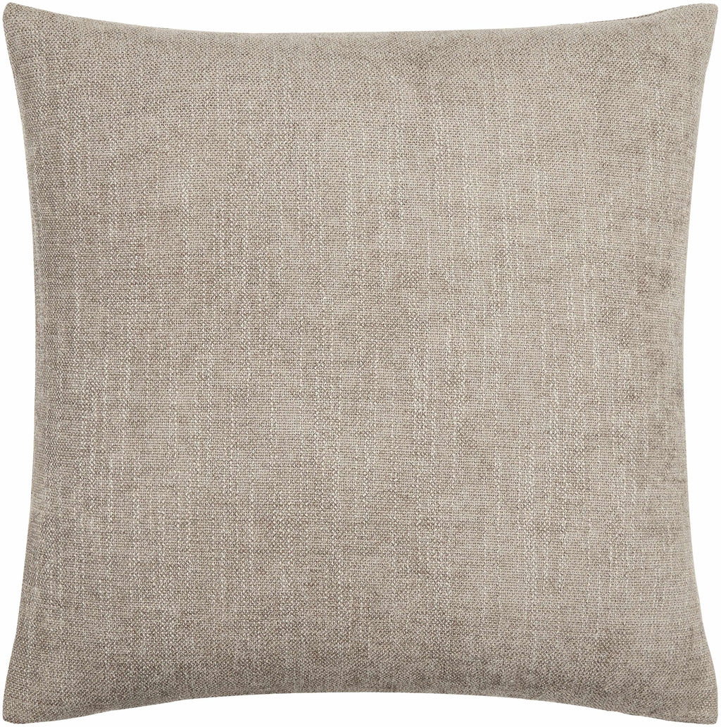Zihna Slate Gray Throw Pillow - Clearance