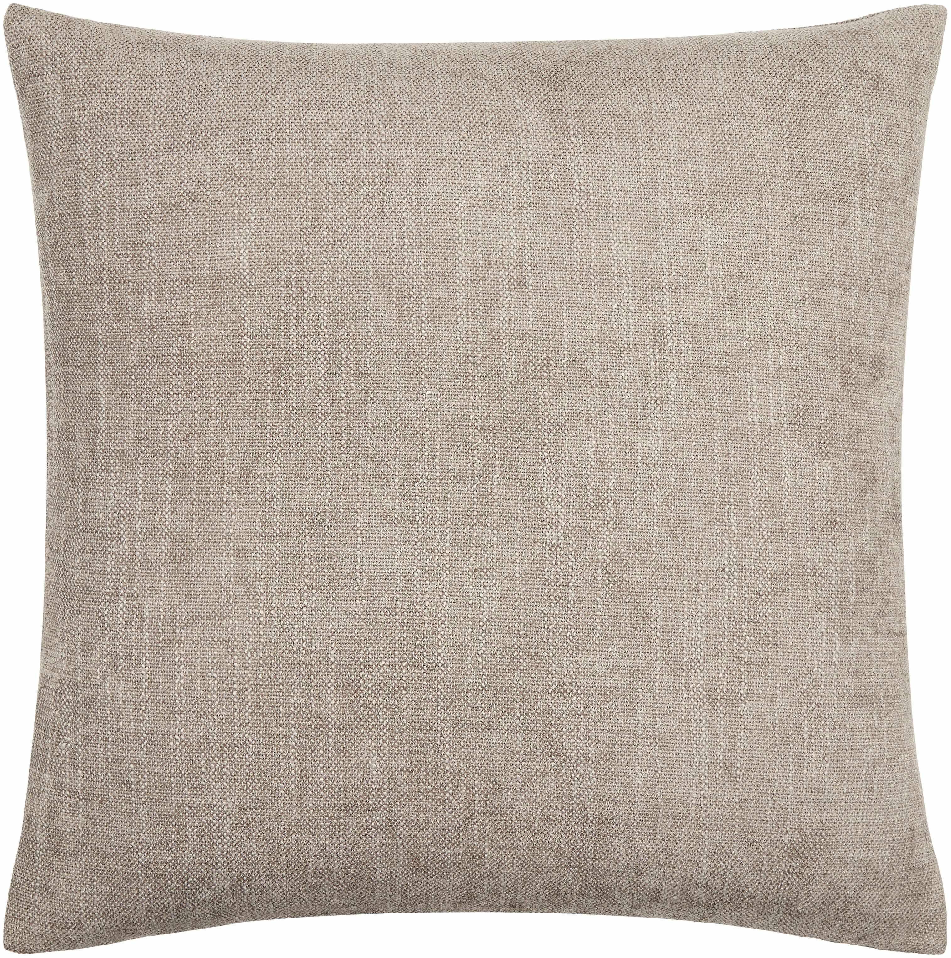 Zihna Slate Gray Throw Pillow - Clearance