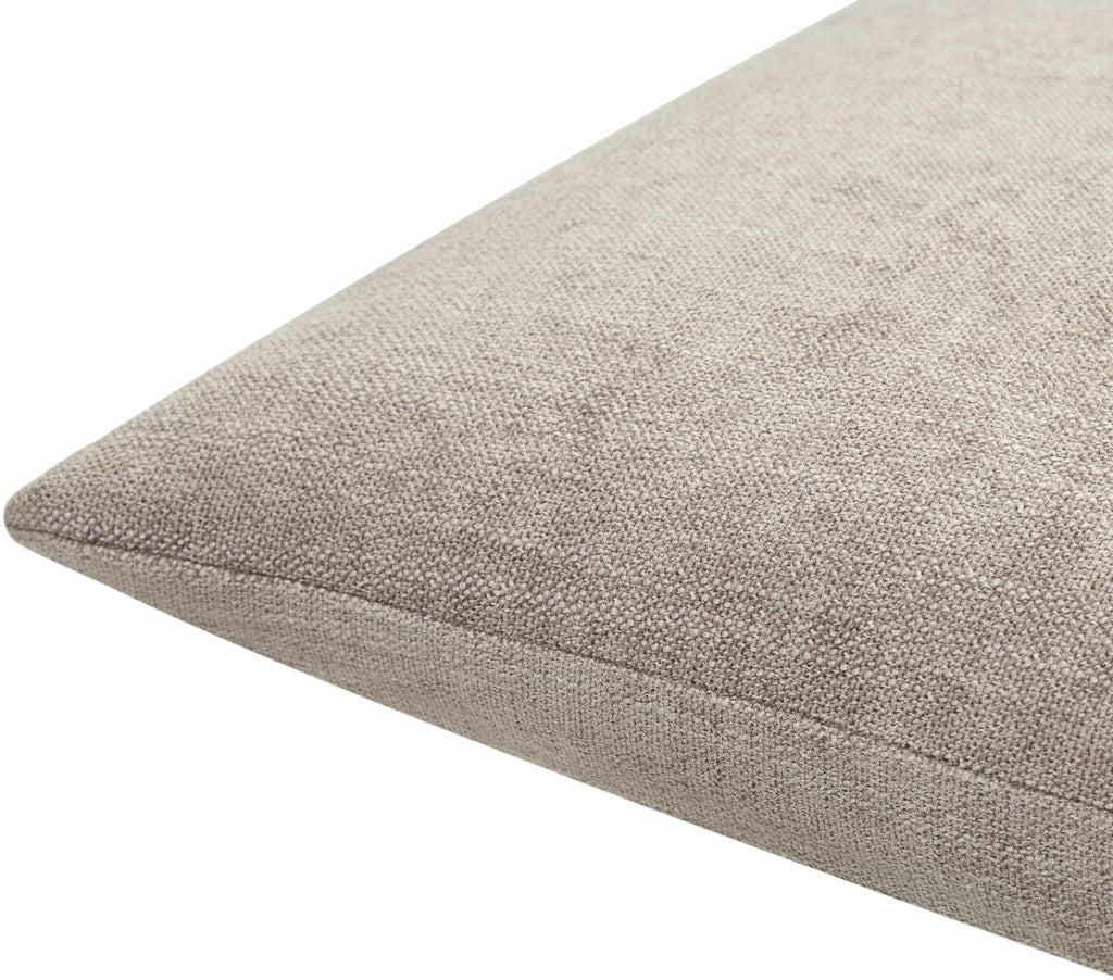Zihna Slate Gray Throw Pillow - Clearance